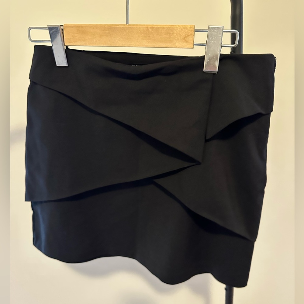 Zara Basics Black Skirt